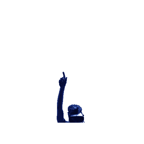 Blue Sky Daisy Sticker by Zuli Jr.