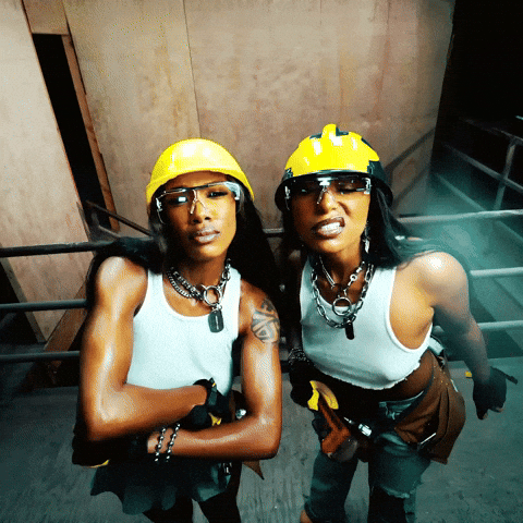 gawdherself giphyupload work construction hammer GIF