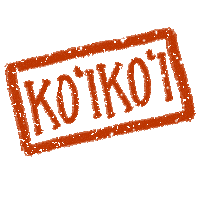 Hawaii Koikoi Sticker
