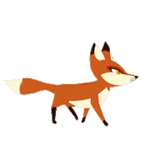Sleepy Cartoon Fox Sticker by Puffin Rock