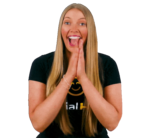 Happy Clapping Sticker by SocialHub