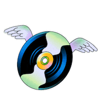 Dance Flying Sticker