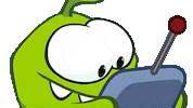Happy Monster Sticker by Om Nom