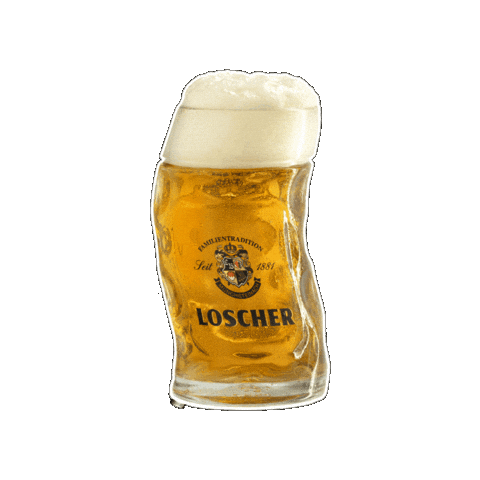 Bier Seidl Sticker by Brauerei Loscher