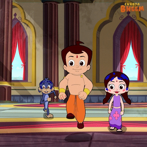 Holi Happyholi GIF by Chhota Bheem