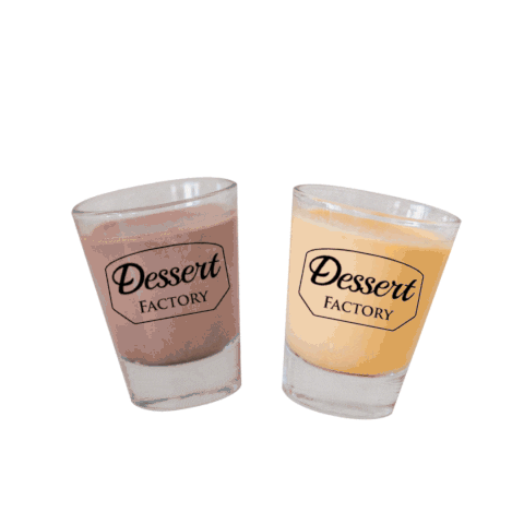 dessertfactory giphyupload dessert panna pannacotta Sticker