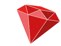 Diamond Ruby Sticker by Westfunk