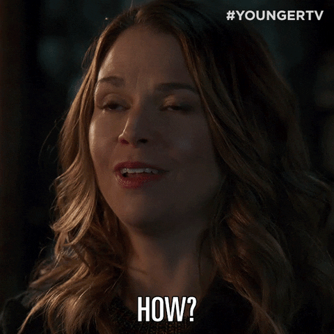Confused Suttonfoster GIF by YoungerTV
