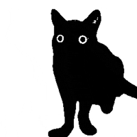 srodan art cat animation animated GIF