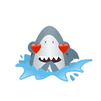 I Love You Heart Sticker by Shark Week