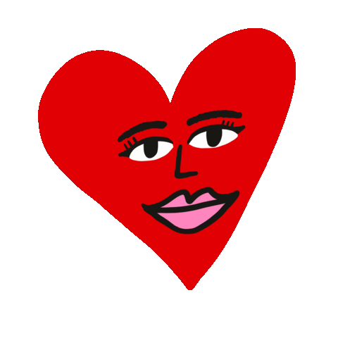 Love You Heart Sticker by Please Enjoy This!