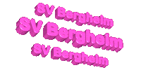 Text 3D Sticker by SV Bergheim 1906