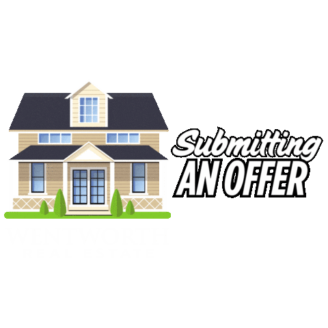 House Realtor Sticker by WentworthRealEstate