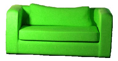 Couch Sofa Sticker by CiTyVee