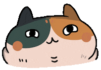 Nervous Cats Sticker