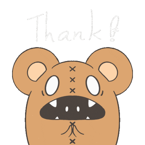 Thanks Doudou Sticker