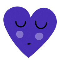 Tired Heart Sticker