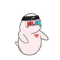 Happy Dance Sticker by Sappy Seals Community