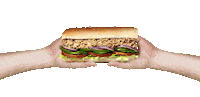 hungry hands Sticker by Subway Sverige