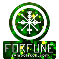 Wheel Of Fortune Luck Sticker by Symbolikon