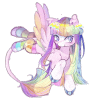 Rainbow Pony Sticker