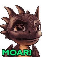 We Want More No Sticker by puffdrgn