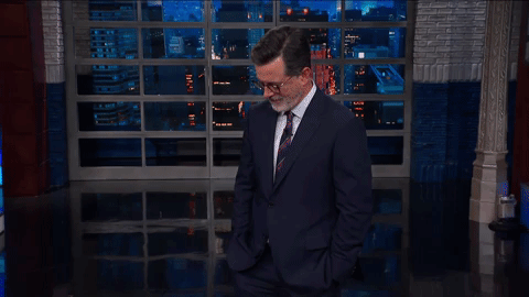 stephen colbert GIF by The Late Show With Stephen Colbert