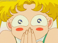 Excited Sailor Moon GIF