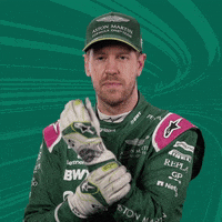 Formula 1 Sebastian GIF by Aston Martin Cognizant F1 Team