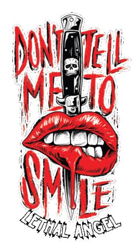 Illustration Smile Sticker by Lethal Threat
