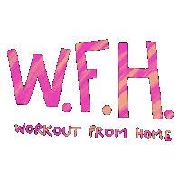 Krisceldiane workout gym yoga quarantine Sticker