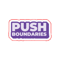 Promofy slogan sbc boundaries push boundaries Sticker