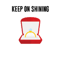 Shining Red Box Sticker by alexisdiamond_jewelry