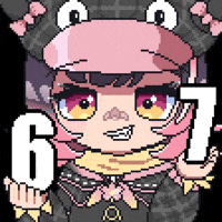 6 7 Pixel Art GIF