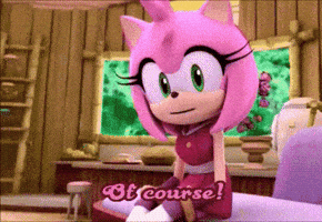 Sonic The Hedgehog Amy GIF
