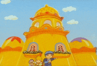 rainbow brite wtf GIF