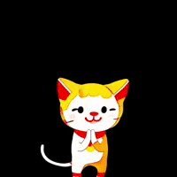 ねこ Thank You GIF