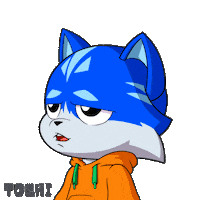 Tired Cat Sticker by Toshithecat