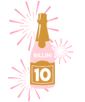 Celebrate Happy Birthday Sticker by BILLINI