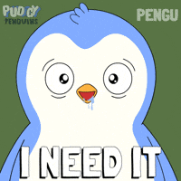 Give It To Me Please GIF by Pudgy Penguins