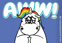 Rainbow Motivation GIF by Pummeleinhorn