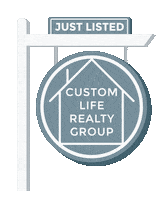customliferealty customlife custom life custom life realty customliferealty Sticker