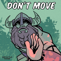 Viking Stand Still GIF by VeeFriends