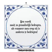 Nl Wijsheid Sticker by Tegelspreuken.nl