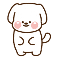 Dog Hello Sticker