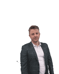 Daumen Hoch Vogel Sticker by Matthias Aumann