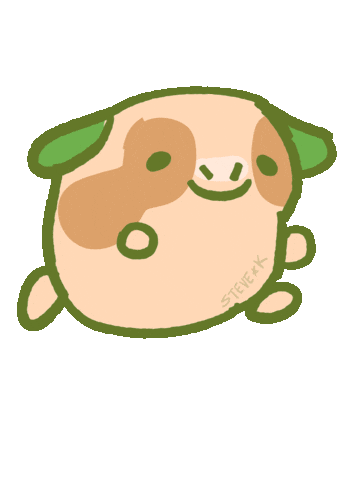 Guinea Pig Running Sticker