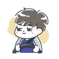 Drive 想睡 Sticker
