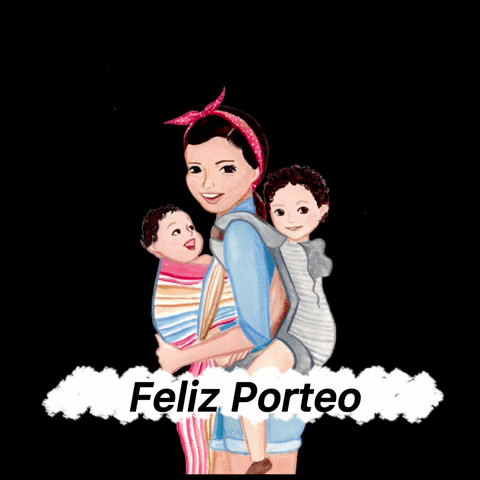 Porteo Fular GIF by Maternidad Agape