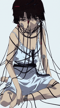 Serial Experiments Lain Cyberpunk GIF by Database數據